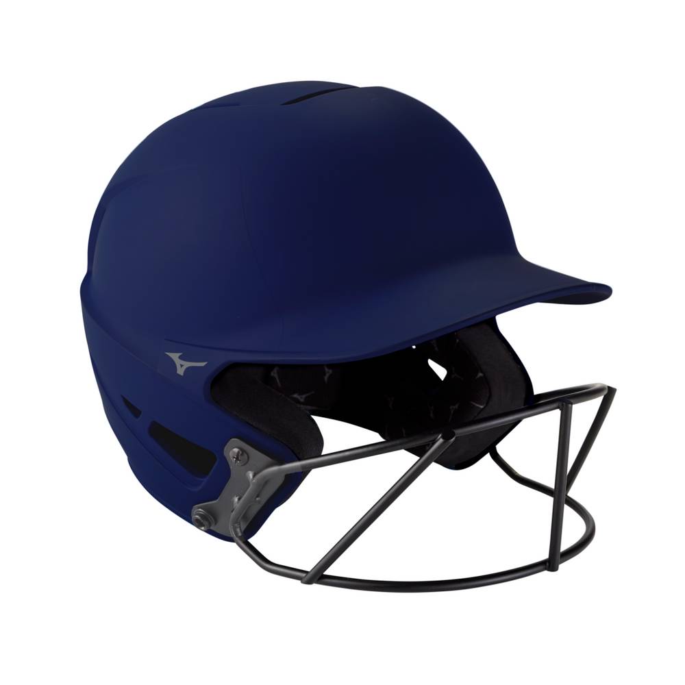 Womens Mizuno F6 Fastpitch Softball Batting Helmet Navy Philippines (ZQNLBK746)